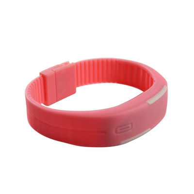 Unisex непрерывнодискретный дозор Wristband ODM цифров ремня силикона дозора спорт