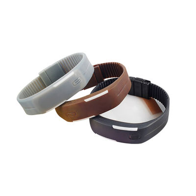 Unisex непрерывнодискретный дозор Wristband ODM цифров ремня силикона дозора спорт