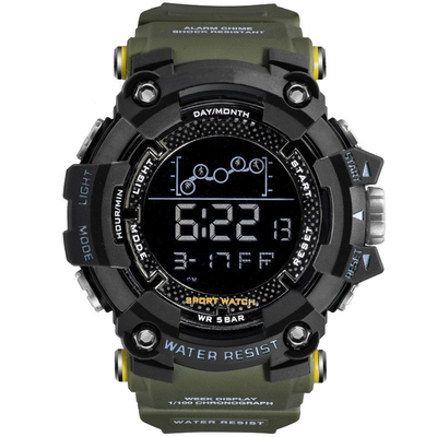 спорта шкалы 50M Smartwatch водоустойчивого светящего Multi гибридный