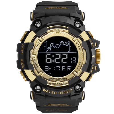 спорта шкалы 50M Smartwatch водоустойчивого светящего Multi гибридный